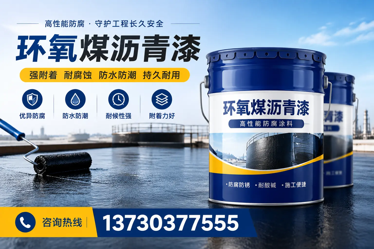 如何判断环氧煤沥青漆的质量?云浮消费者指南